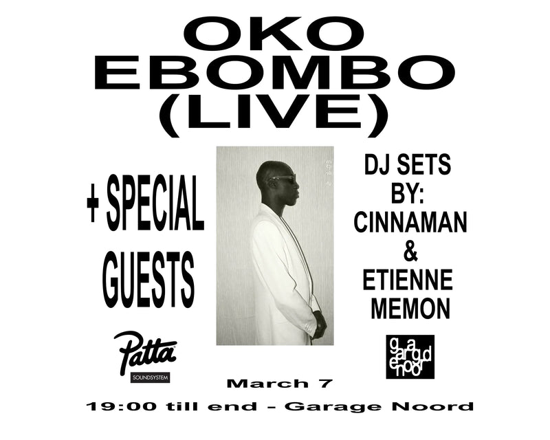 Oko Ebombo At Garage Noord - Patta