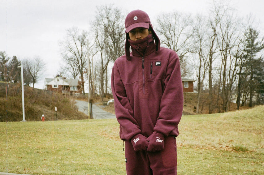Patta Polartec In Purple - Patta