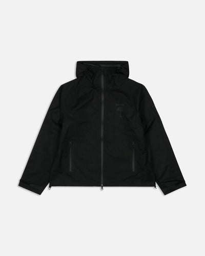Patta 3M Reflective Waterproof Rain Jacket (Black) Patta