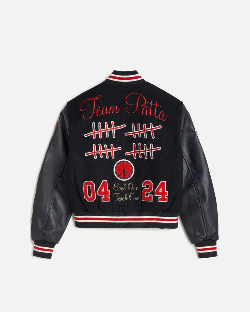 Patta 20th Anniversary Varsity Jacket (Maritime Blue) - Patta