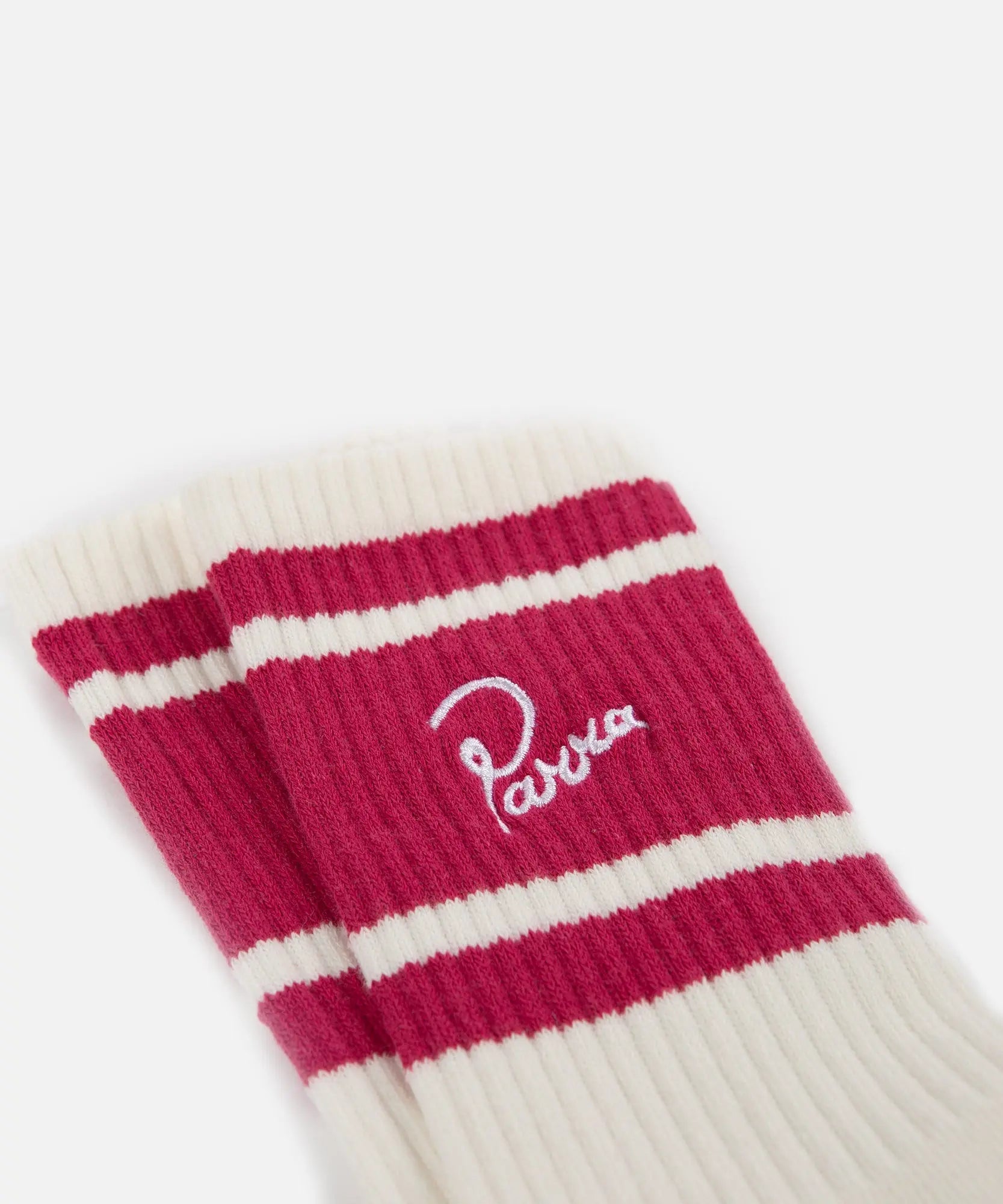 2 Tone Crew Socks (Pink) - Patta