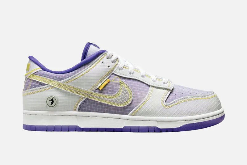 Nike Dunk Low X Union (Court Purple/White-Opti Yellow) - Patta