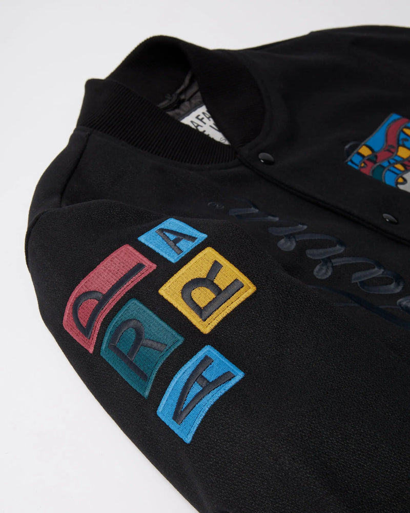 By Parra All the best varsity jacket (Black) By Parra