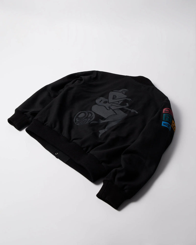 By Parra All the best varsity jacket (Black) By Parra