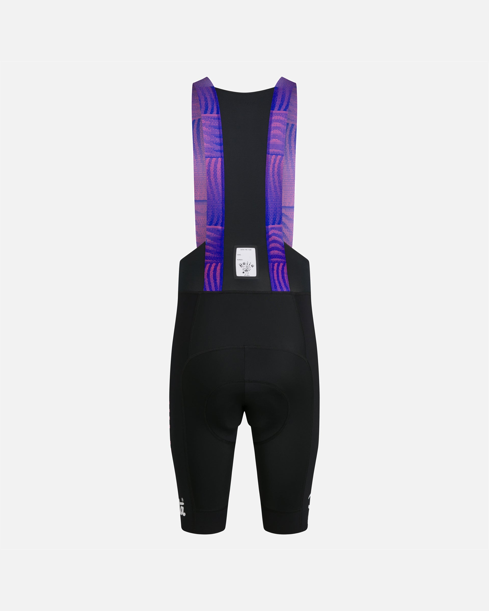 Patta x Rapha Men's Pro Team Bib Shorts (Flamingo Pink/Royal Blue/Black)