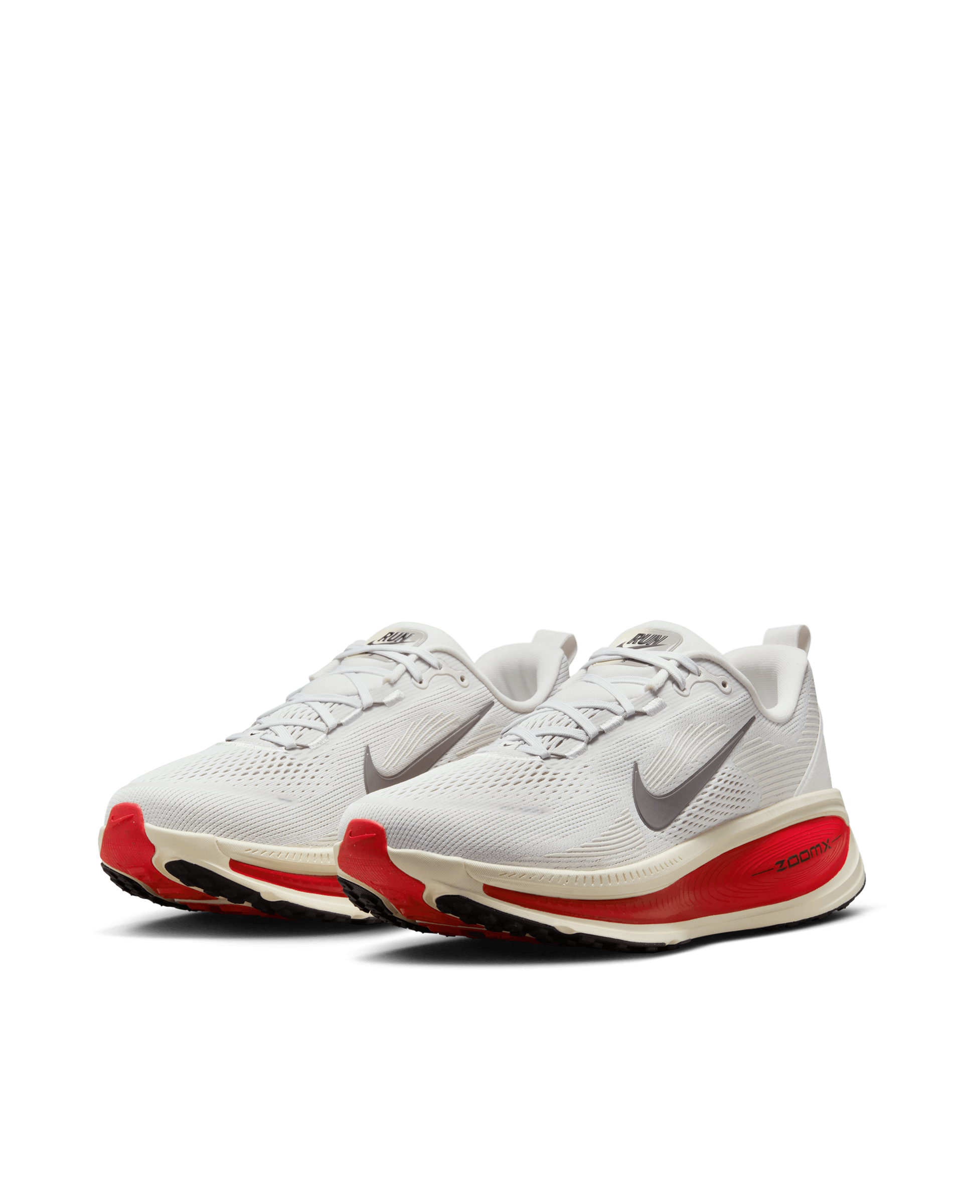 Nike Vomero 18 (Platinum Tint/MTLC Pewter-Siren Red)