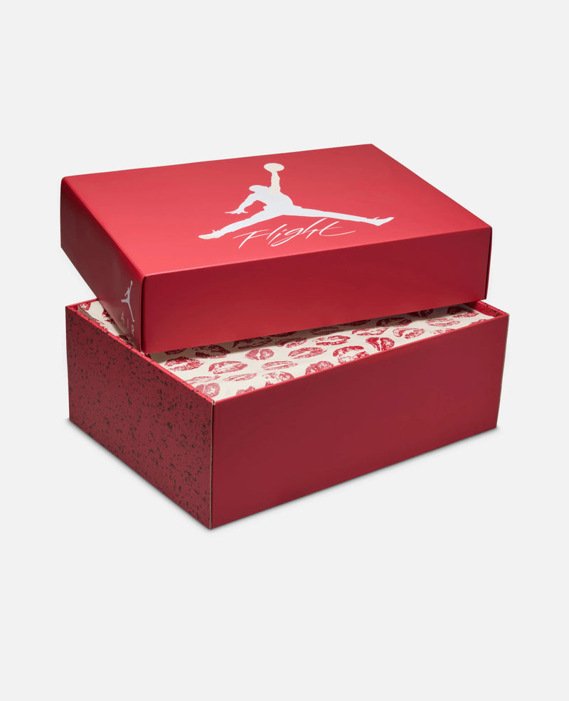 Air Jordan 4 Retro (WMNS) "Valentine's Day" (Pale Ivory/Sierra Red-Tough Red) Jordan