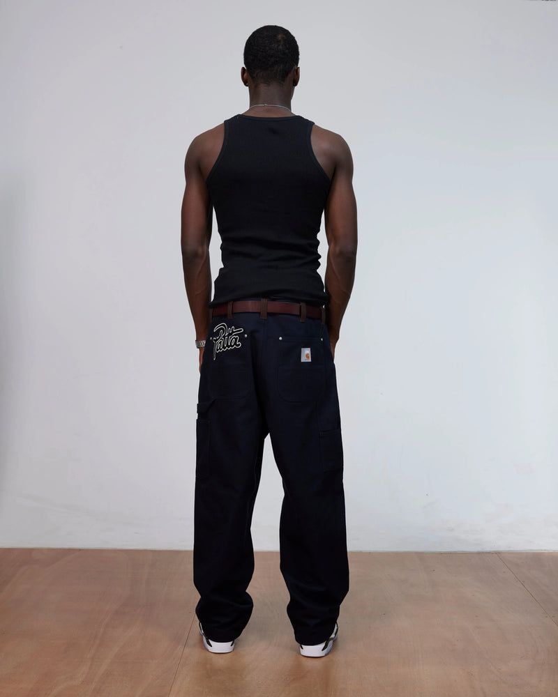 Patta x Carhartt OG Double Knee Pant (Dark Navy) Patta x Carhartt