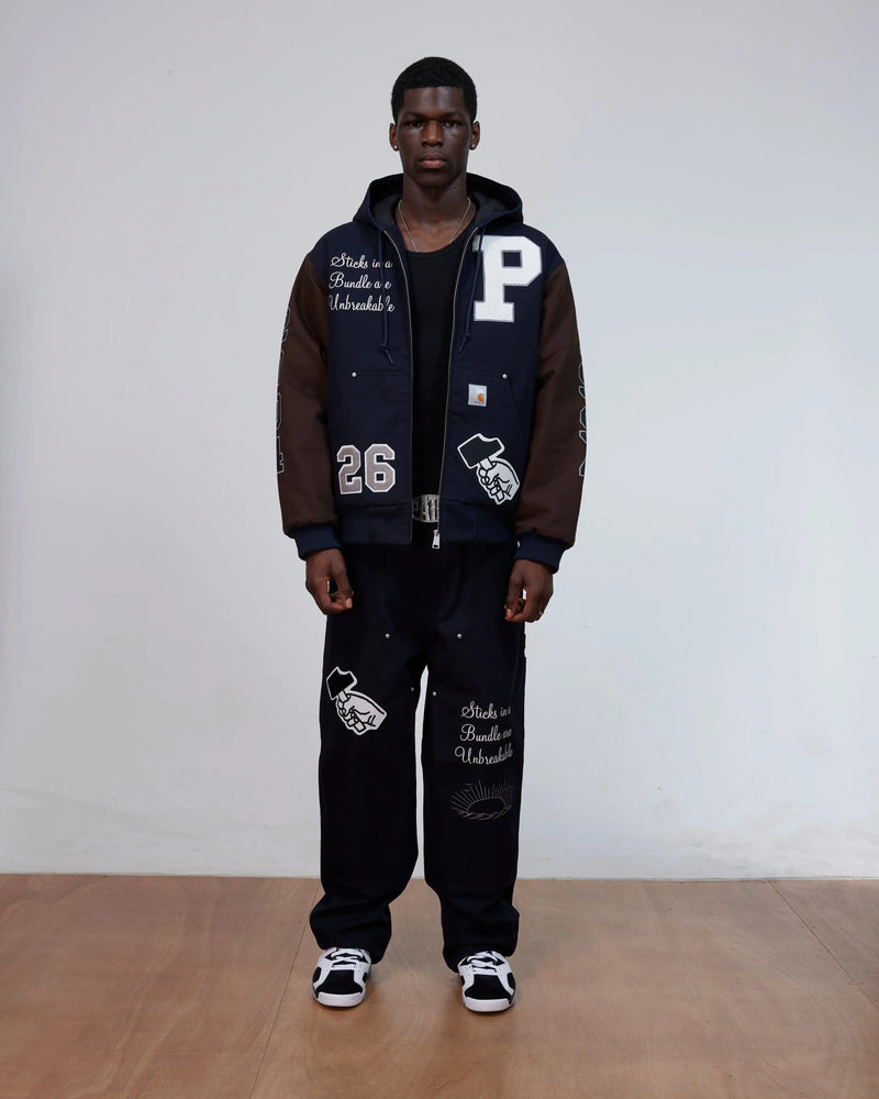 Patta x Carhartt OG Active Jacket (Dark Navy/Tobacco) Patta x Carhartt