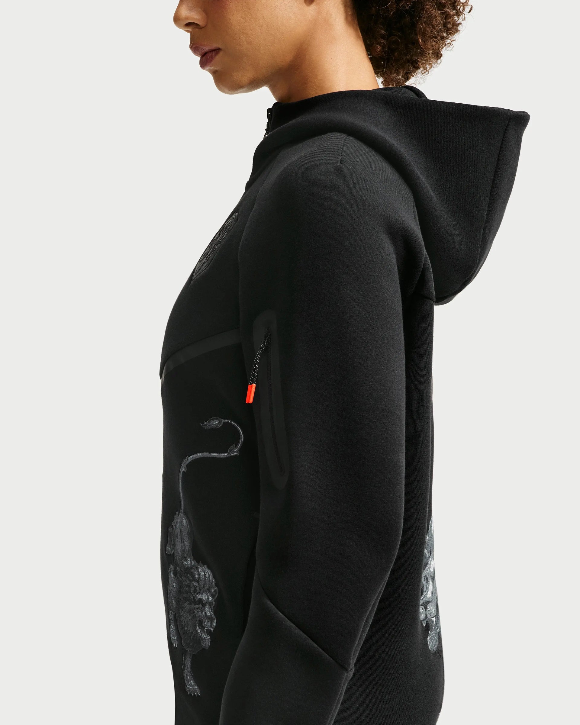 Patta x Nike KNVB Tech Fleece Zip-Hoodie (Black/White) Nike