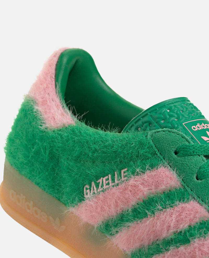 adidas WMNS Gazzelle Indoor (Green/Green/Glow Pink) Adidas