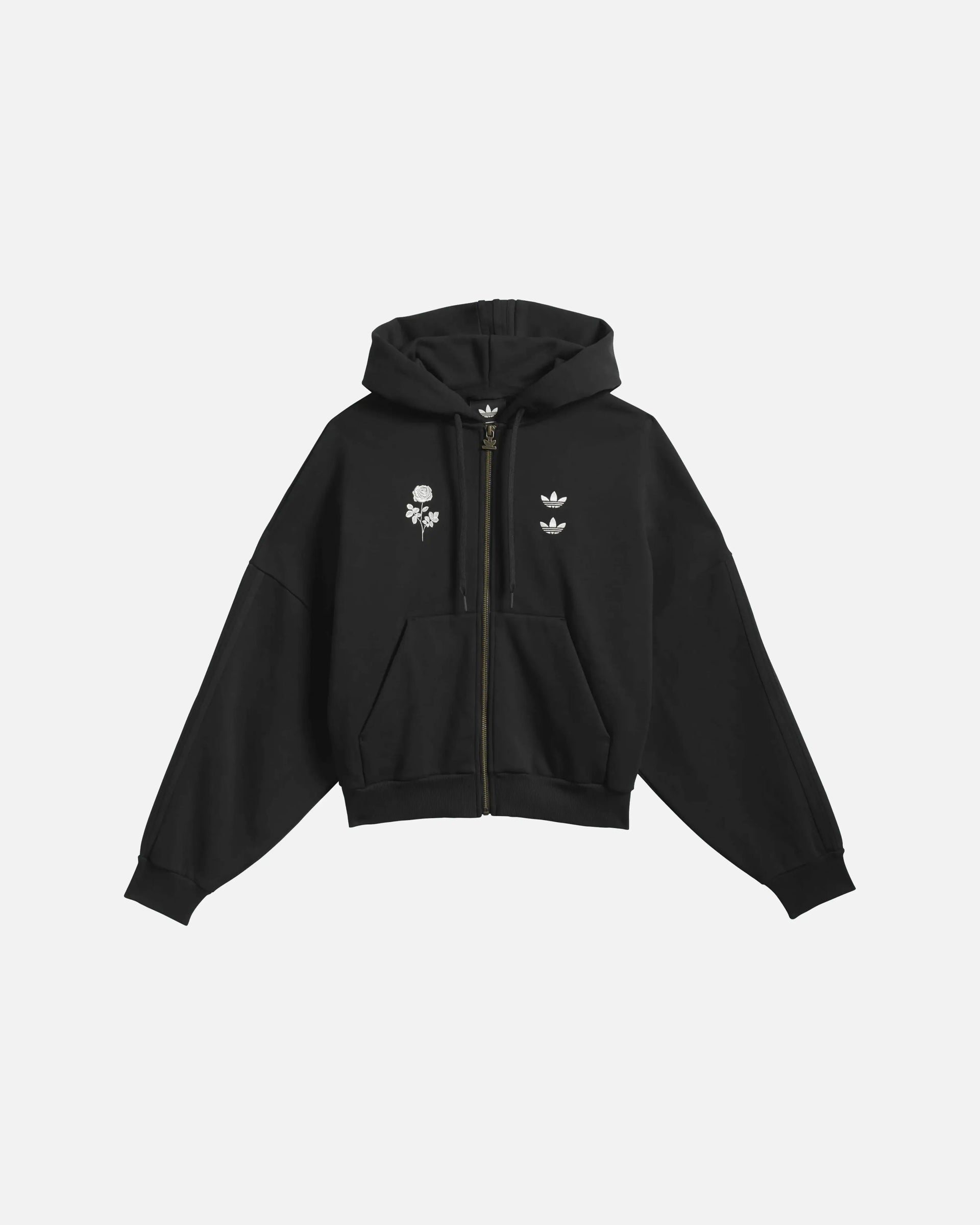 adidas Willy Chavarria Heavyweight Zip Hoodie (Black) Adidas