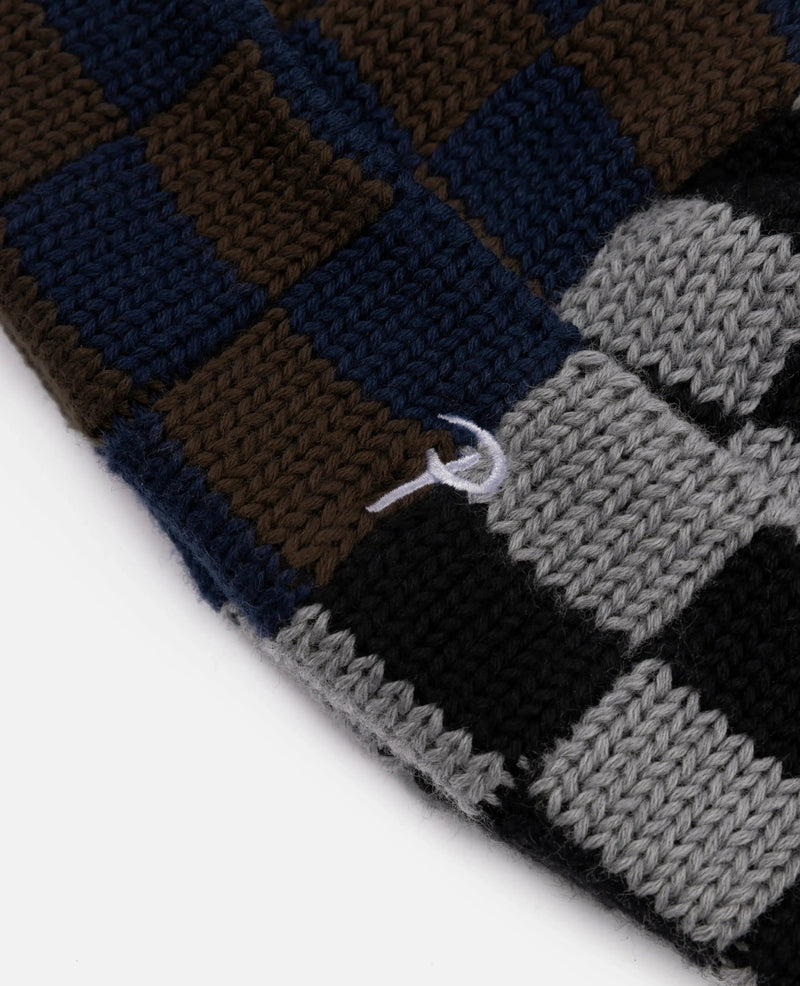 Patta Split Two Tone Knitted Beanie (Delicioso/Cement) Patta