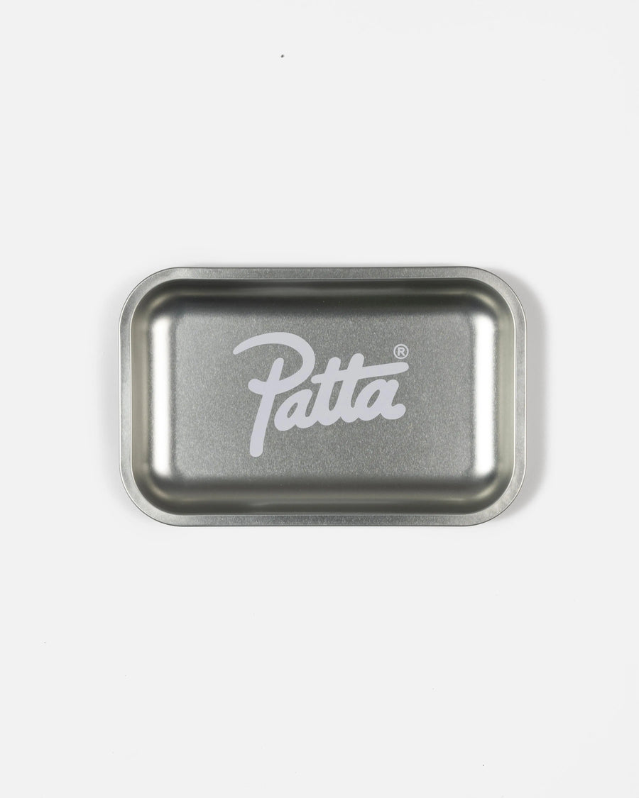 Team Patta Rose Rolling Tray (Silver) Patta
