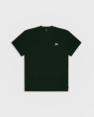 Patta Script Logo T-Shirt (Pine Grove) Patta