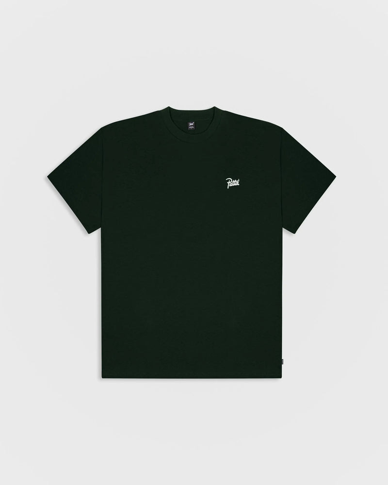 Patta Script Logo T-Shirt (Pine Grove) Patta