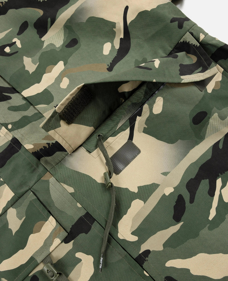 Patta Spray Camo Nylon Tactical Parka (Multi/Spray Camo) Patta