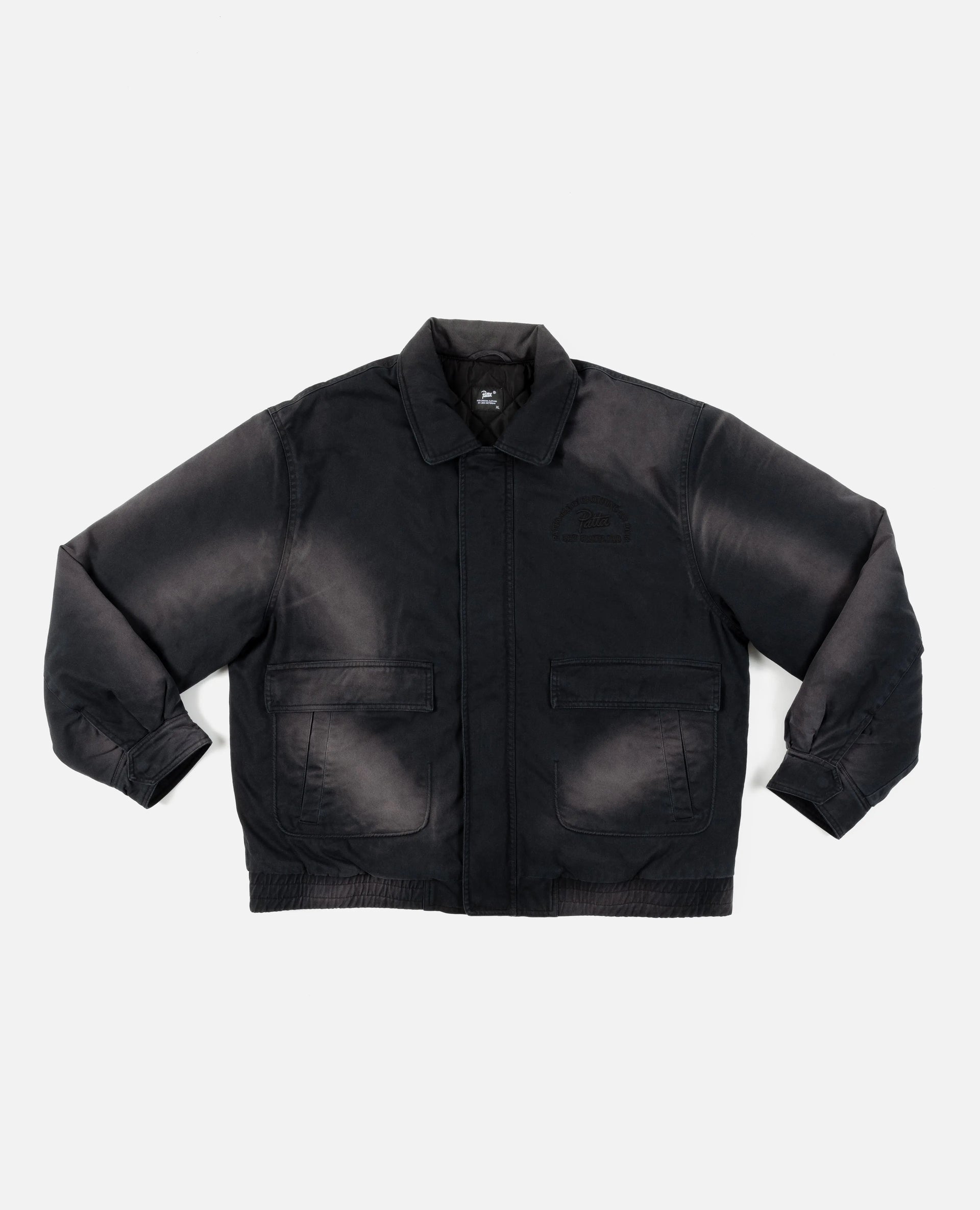 Patta Sun Bleached Jacket (Black) Patta