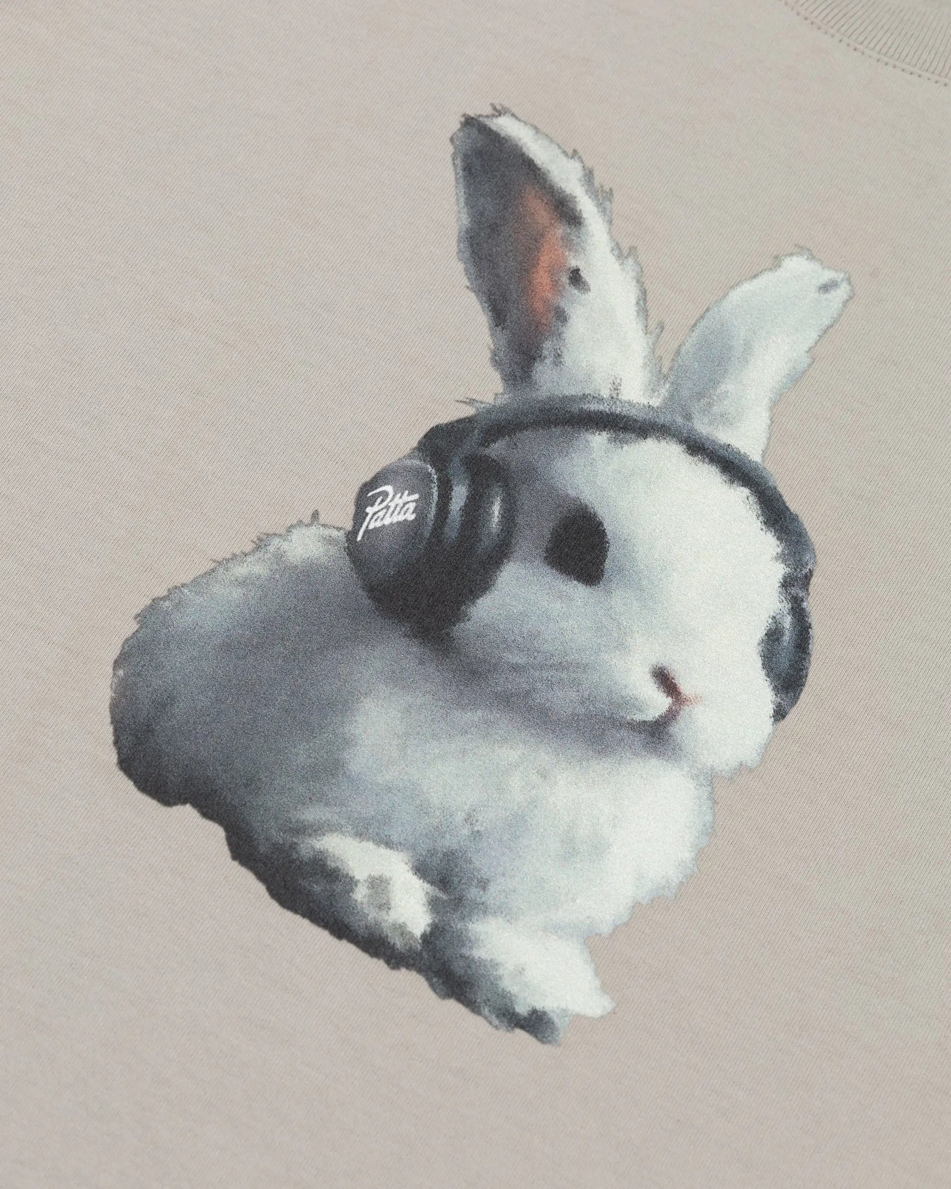 Patta Kids Bunny T-Shirt (Flint Gray) Patta