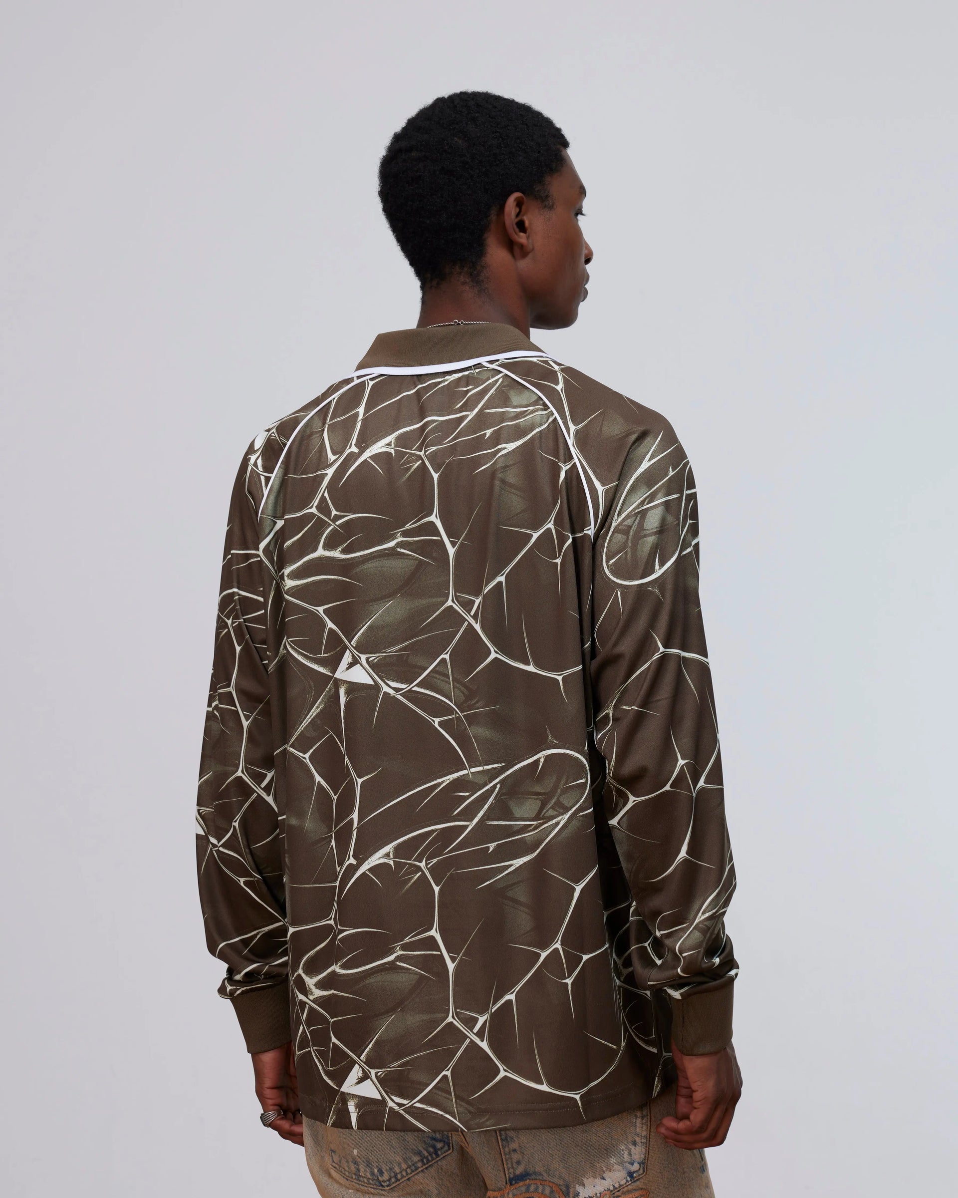 Patta Thorns Longsleeve Football Jersey (Major Brown) Patta