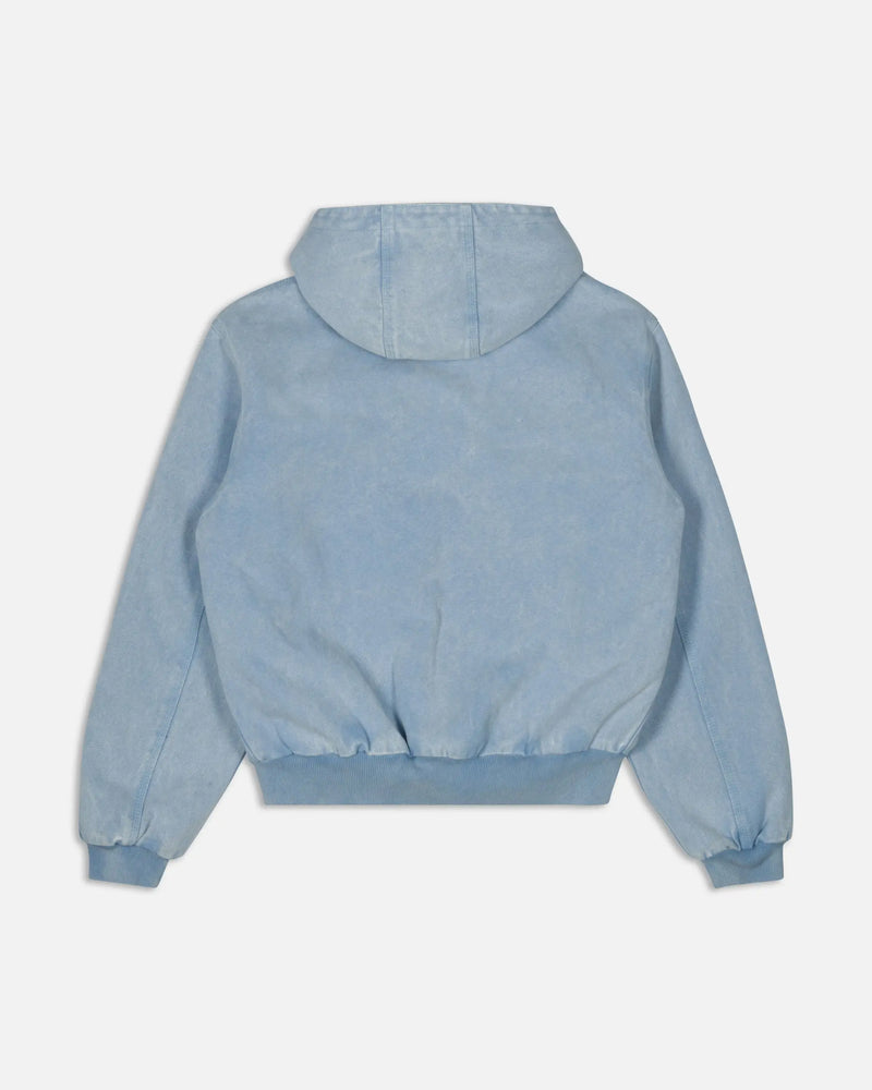 Patta Peace Canvas Hooded Jacket (Light Blue Denim) Patta