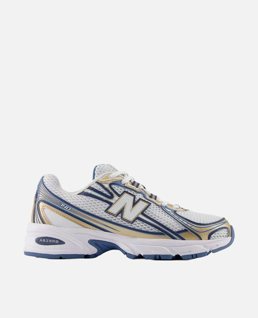 New Balance 740 (Heron Blue/Vintage Indigo/Gold Metallic) New Balance