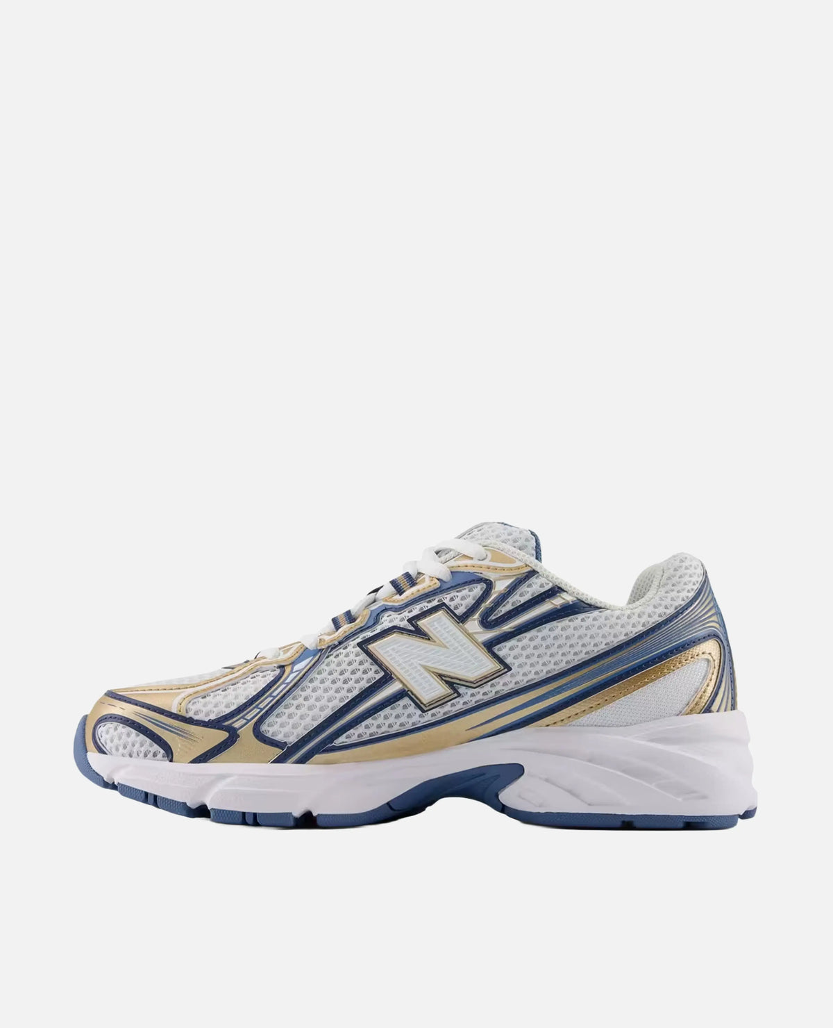 New Balance 740 (Heron Blue/Vintage Indigo/Gold Metallic) New Balance