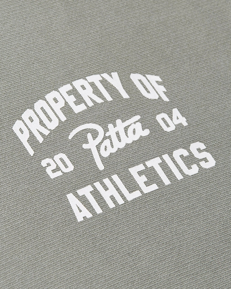 Patta Athletic Drawcord Hooded Sweater (Limestone) - Patta