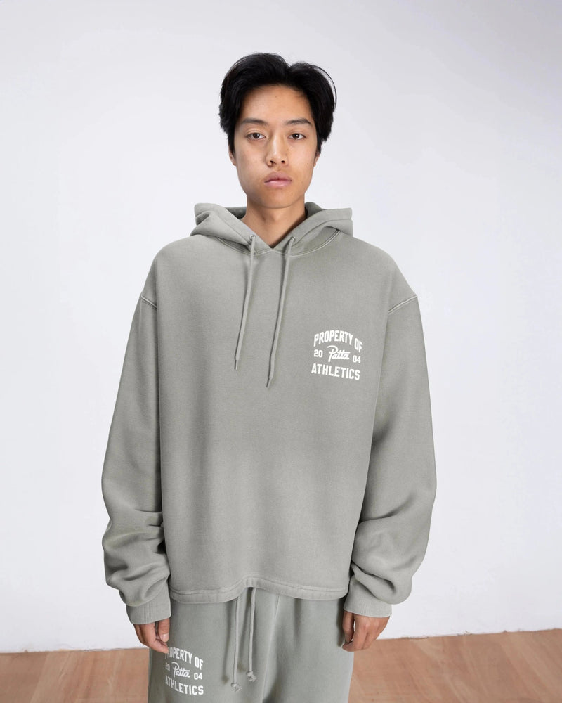 Patta Athletic Drawcord Hooded Sweater (Limestone) - Patta