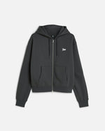 Patta Classic Zip - Up Hooded Sweater (Forged Iron) - Patta