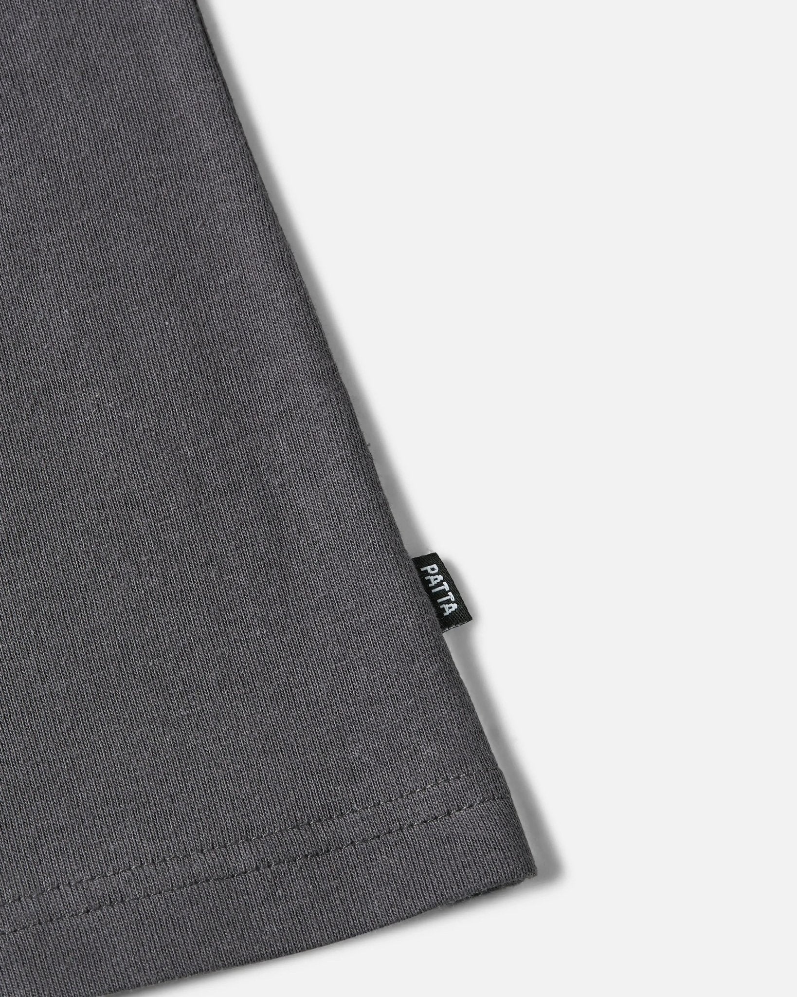 Patta Pinned T-Shirt (Forged Iron) - Patta