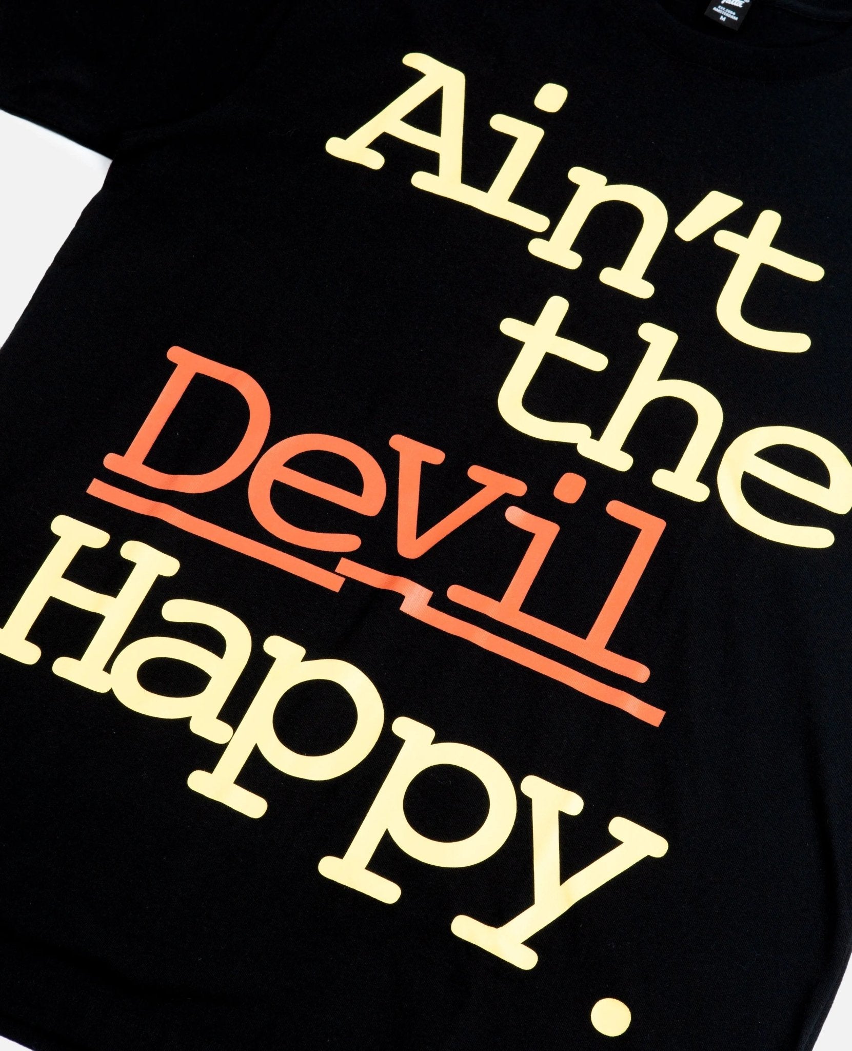 Patta Soundsystem x Jeru The Damaja Ainʼt The Devil Happy T-Shirt - Patta